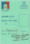 1999 2000 membre actif bandelier