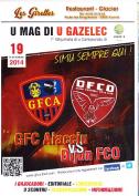 Ajaccio gfc programme1415
