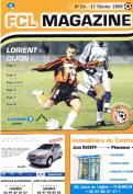 Lorient programme0506