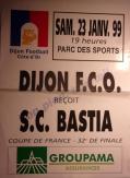 Bastia cf affiche9899